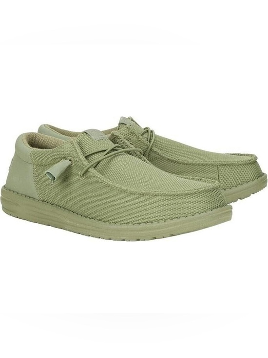 Hey Dude Other - Hey Dude Men's Wally Funk Mono 40011-337 Slip-On Loafers in Olive Size 8M